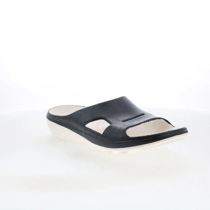 Spenco Fusion 2 Slide Pearl SP1080BLK Womens Black Slides Sandals Shoes