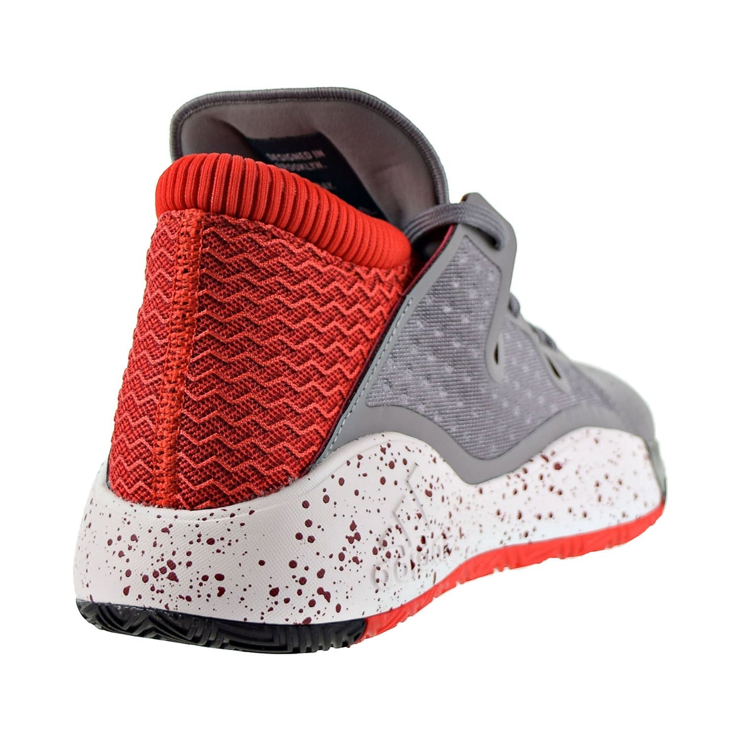Adidas Pro Vision Men's Basketball Shoes Grey Three/Collegiate Burgundy