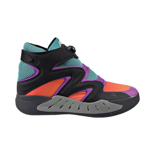 Reebok Looney Tunes Instapump Fury Zone Mens Shoes Core Black-Utopic Teal-Purple