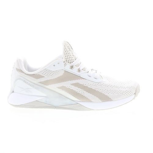 Reebok Nano X1 H02837 Womens Beige Canvas Athletic Cross Training Shoes
