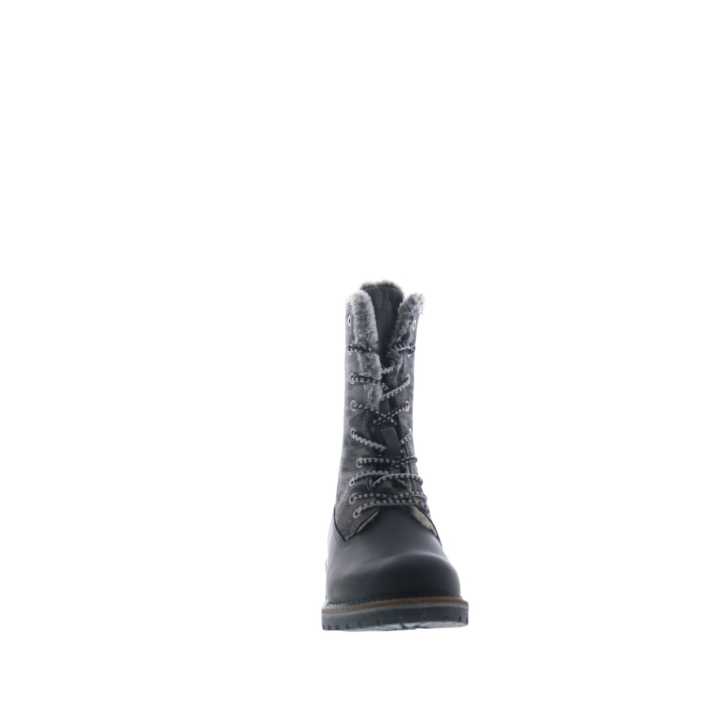 Bos. & Co. Hanz Womens Black Suede Lace Up Casual Dress Boots