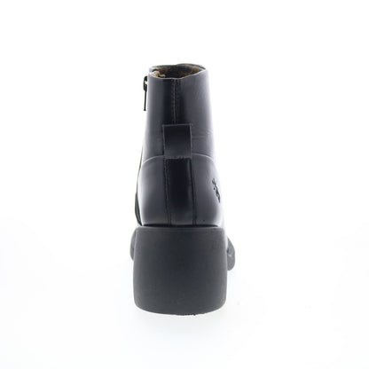 Fly London Hint HINT003FLY-000 Womens Black Leather Ankle & Booties Boots