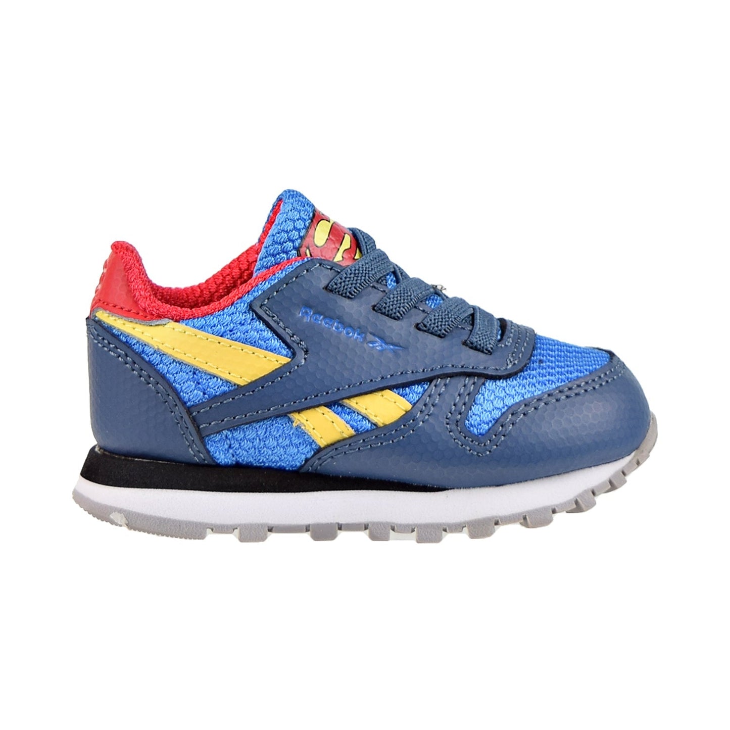 Reebok X DC Classic Leather "Superman" Toddlers Shoes Upbeat Blue-Redtastic