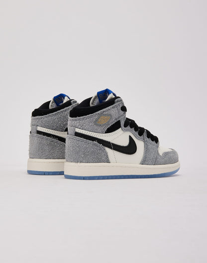 Jordan Air Jordan 1 Retro High OG 'Cool Grey and Sail' Pre-School