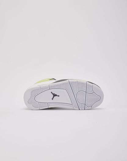 Jordan Air Jordan 4 Retro 'Light Lemon Twist' Grade-School