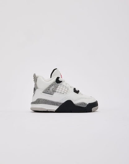 Jordan Air Jordan 4 Retro OG 'White Cement' Toddler