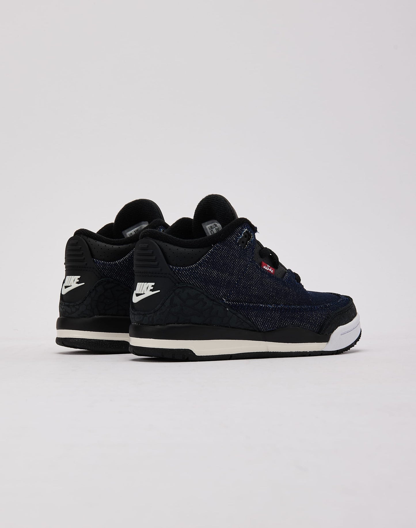 Jordan Air Jordan 3 Retro x Levi's 'Indigo and Gym Red' Toddler