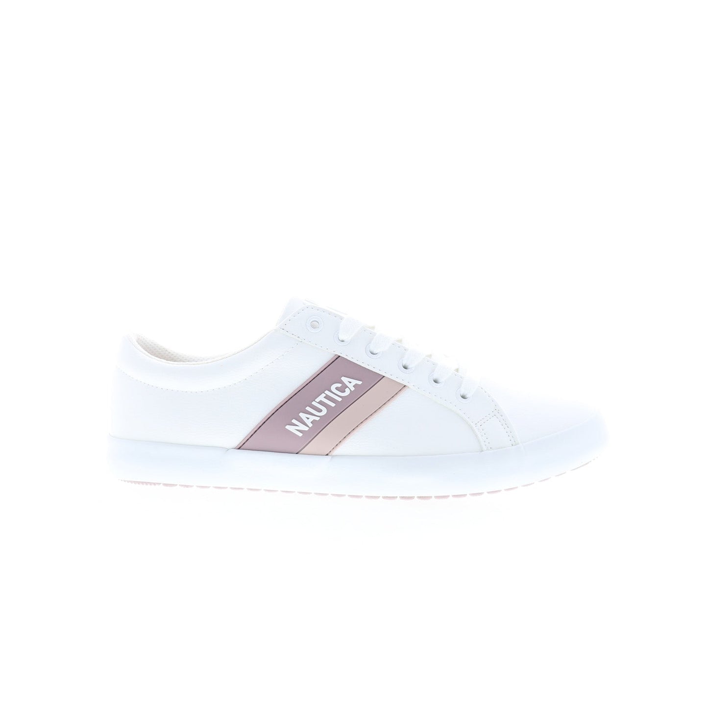 Nautica Thana JW2024 Womens White Synthetic Lace Up Lifestyle Sneakers Shoes