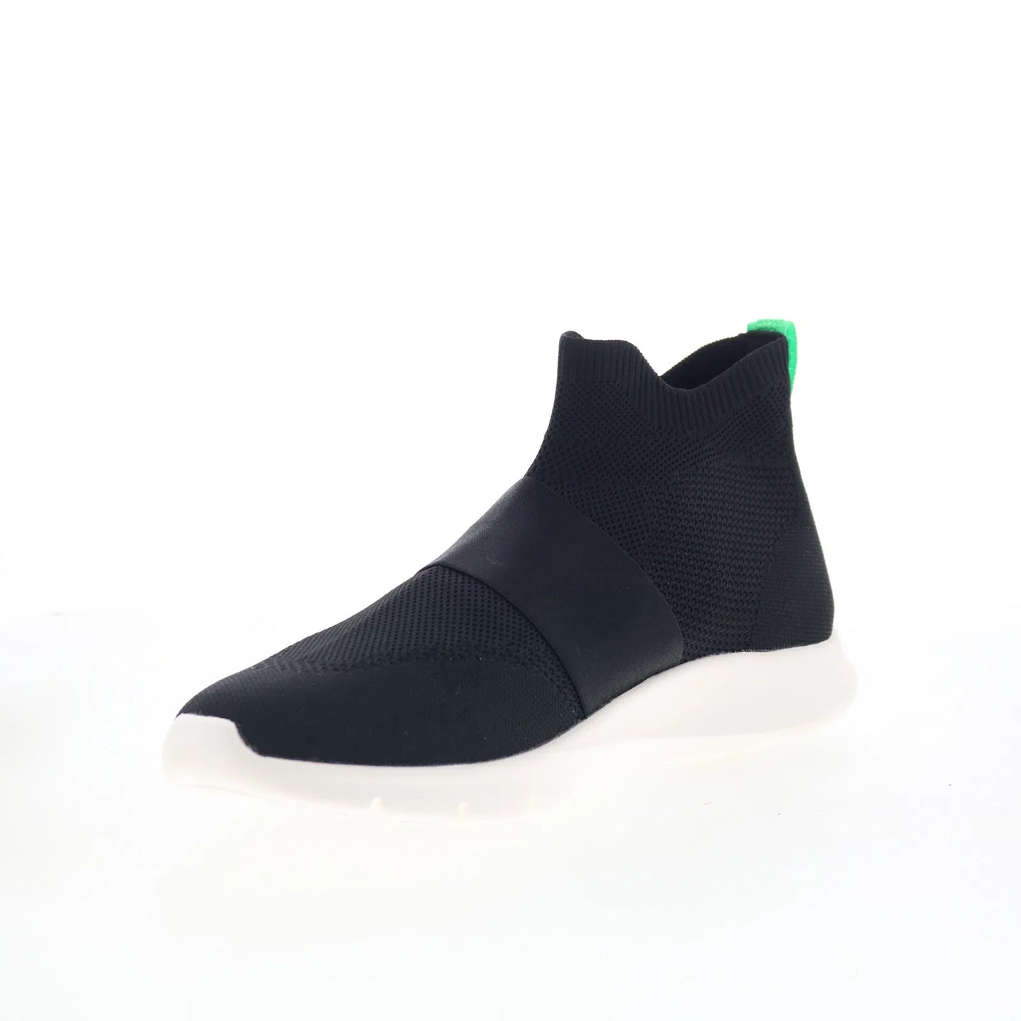 Spenco Karma Deluxe SP1196BLK Womens Black Mesh Slip On Casual Dress Boots