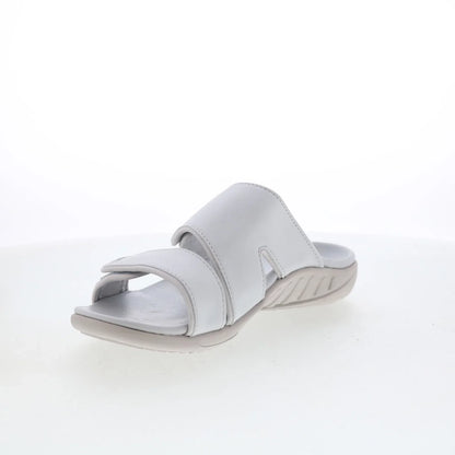 Spenco Kholo Nuevo SP1064GGR Womens Gray Synthetic Slides Sandals Shoes