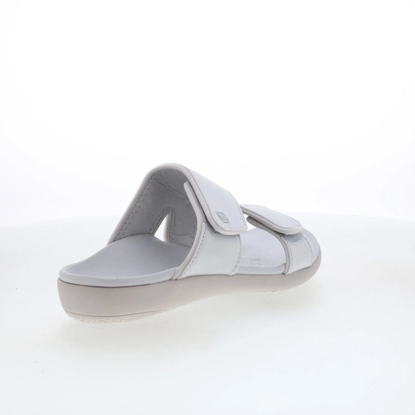 Spenco Kholo Nuevo SP1064GGR Womens Gray Synthetic Slides Sandals Shoes