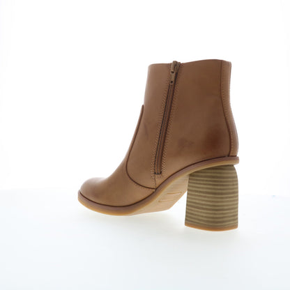 Korks Destiny KR0014116 Womens Brown Leather Ankle & Booties Boots