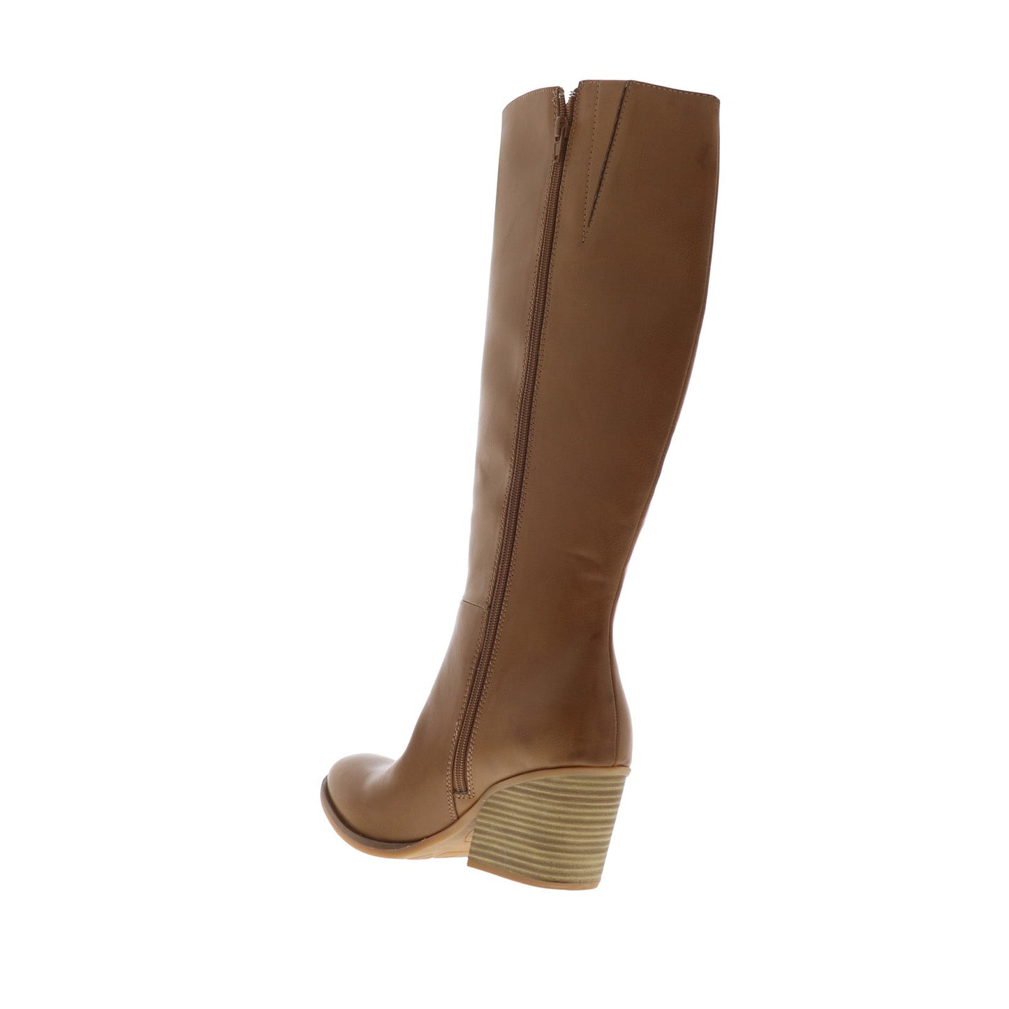 Korks Harley KR0016016 Womens Brown Leather Zipper Casual Dress Boots