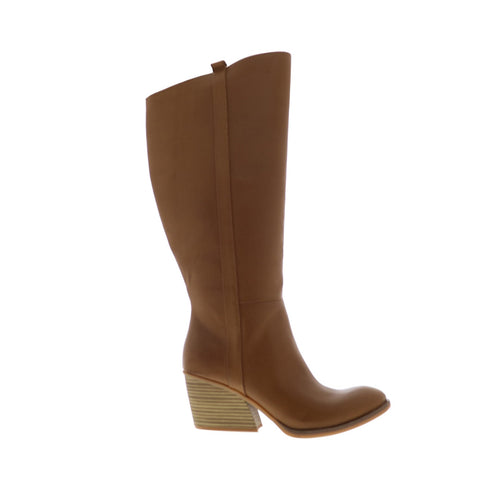 Korks Harley KR0016016 Womens Brown Leather Zipper Casual Dress Boots