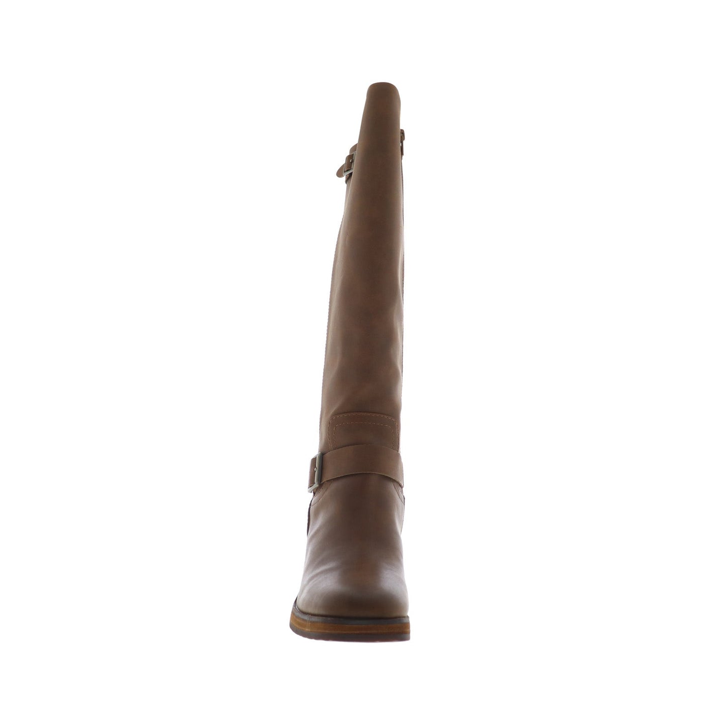 Korks Karalyn KR0024206 Womens Brown Leather Zipper Casual Dress Boots