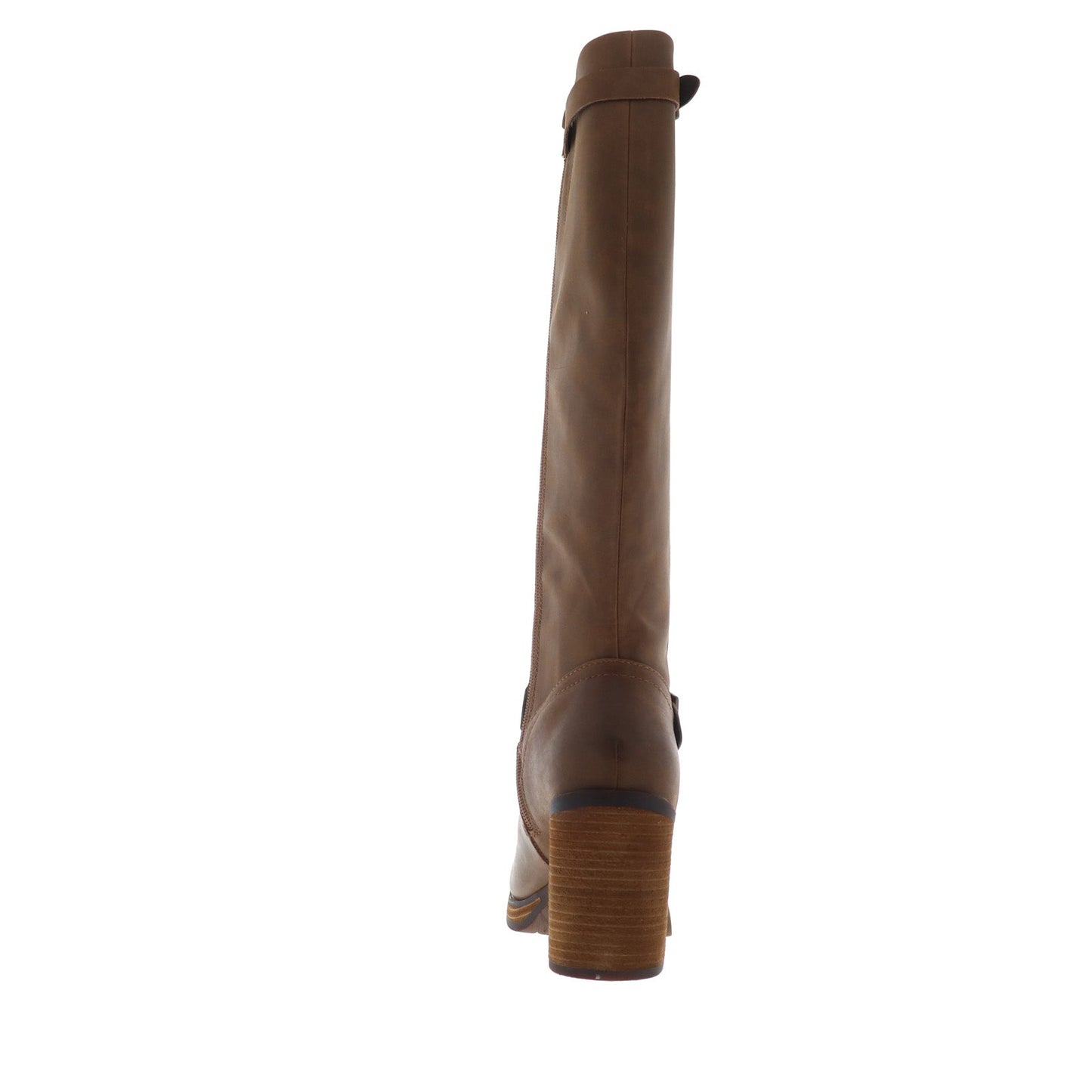 Korks Karalyn KR0024206 Womens Brown Leather Zipper Casual Dress Boots