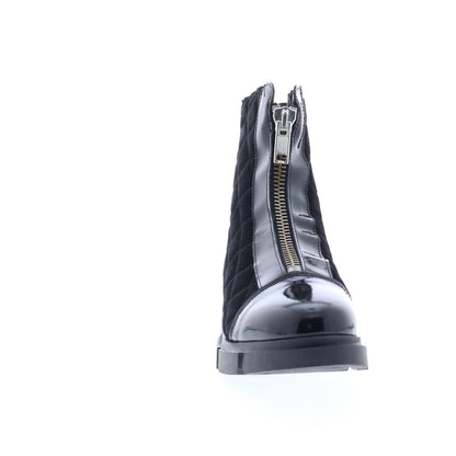 Bos. & Co. Lane Womens Black Suede Zipper Casual Dress Boots
