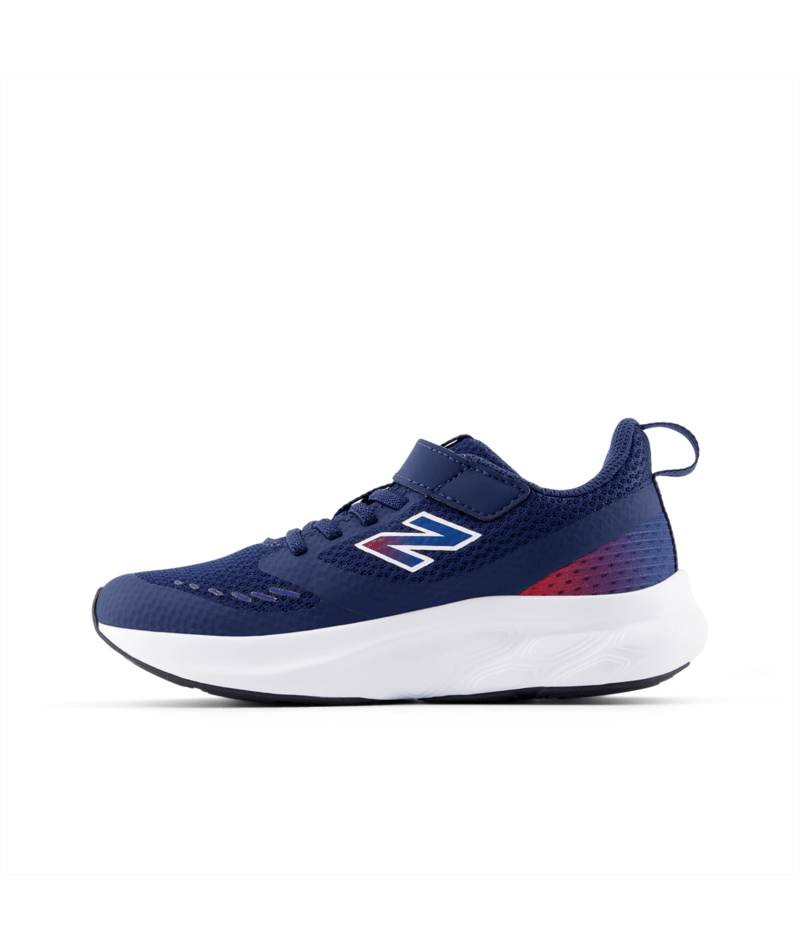 New Balance Kid's Fresh Foam 625 Bungee Lace with Top Strap Shoe Navy