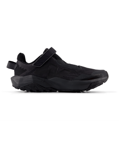 New Balance Kid's DynaSoft Nitrel v6 Bungee Lace with Top Strap Shoe Black