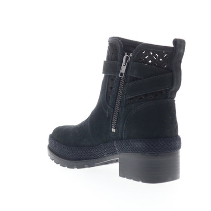 Original Muck Liberty Ankle Waterproof Suede Womens Black Ankle & Booties Boots