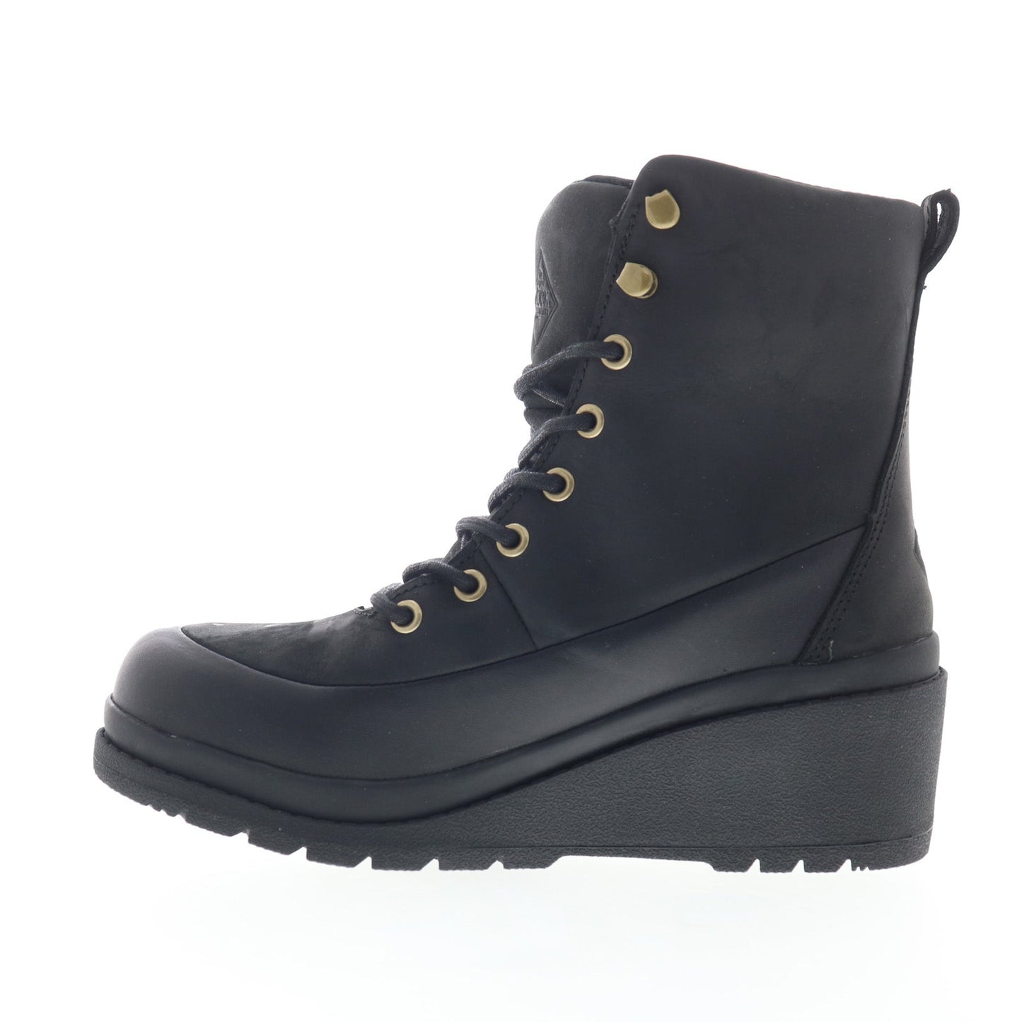 Original Muck Liberty Wedge Waterproof Womens Black Casual Dress Boots