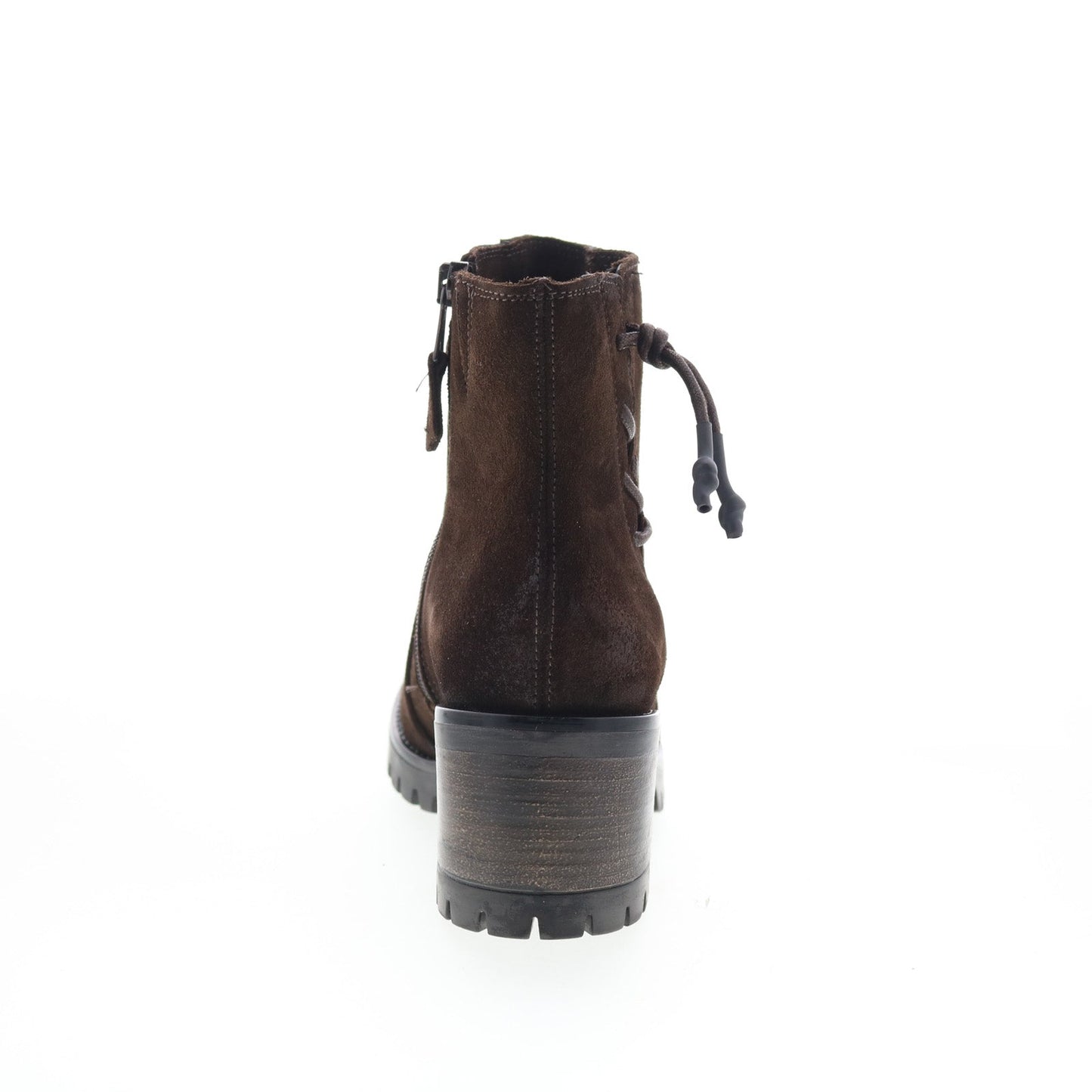 Miz Mooz Maiden Womens Brown Suede Zipper Ankle & Booties Boots