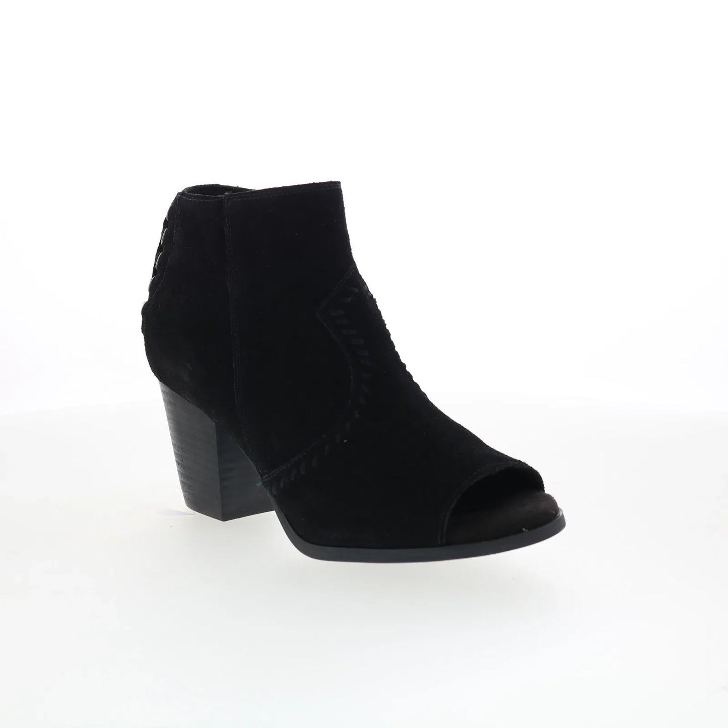 Minnetonka Melanie Bootie 81000 Womens Black Suede Ankle & Booties Boots