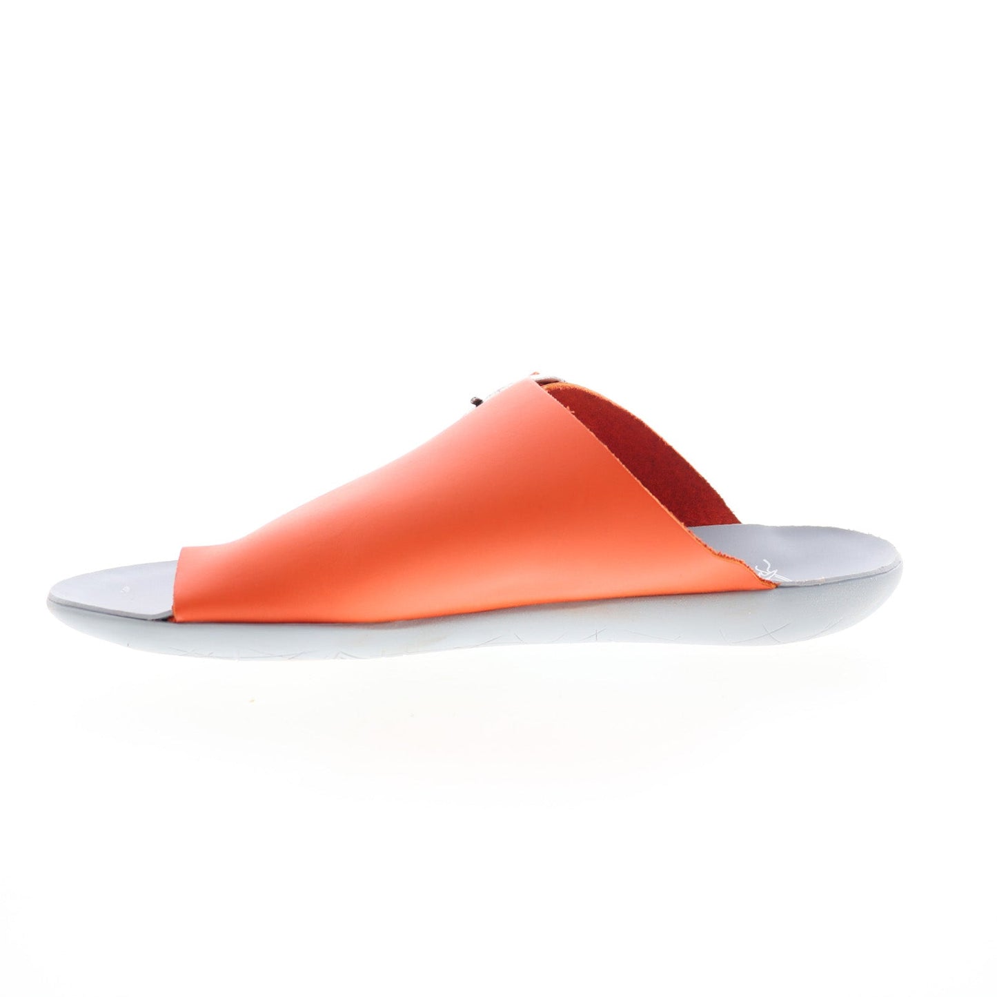 Fly London Mica MICA758FLY-005 Womens Orange Leather Slides Sandals Shoes