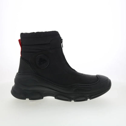 Pajar Milkyway PDPAB00360.01 Womens Black Leather Ankle & Booties Boots