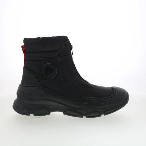 Pajar Milkyway PDPAB00360.01 Womens Black Leather Ankle & Booties Boots