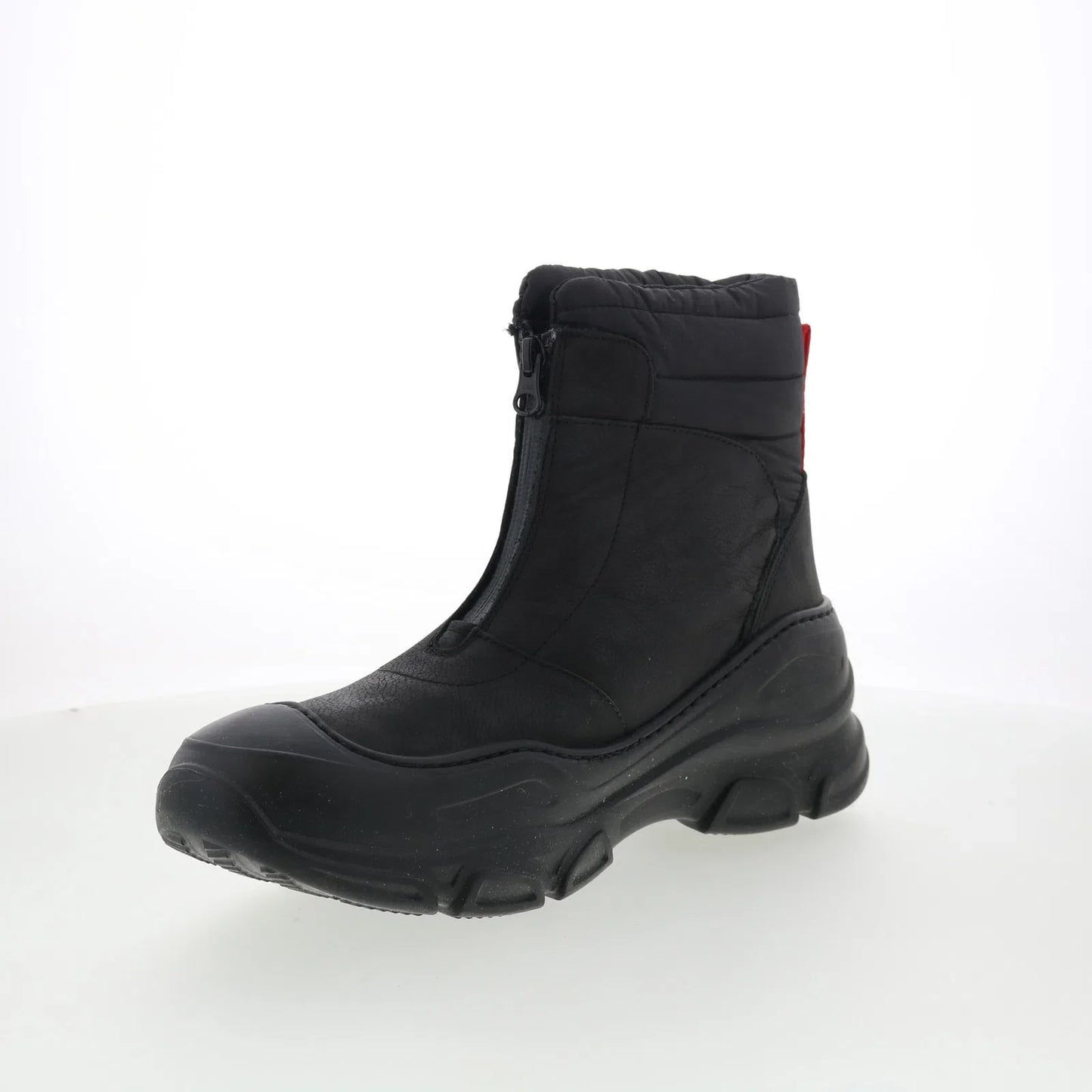 Pajar Milkyway PDPAB00360.01 Womens Black Leather Ankle & Booties Boots