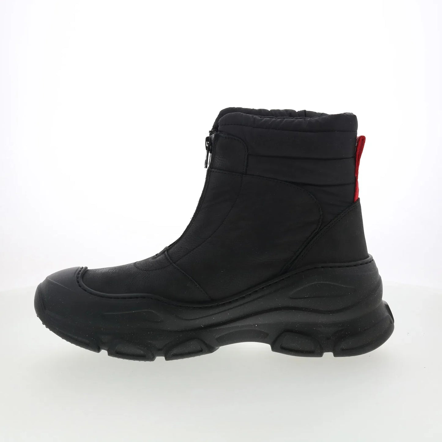 Pajar Milkyway PDPAB00360.01 Womens Black Leather Ankle & Booties Boots