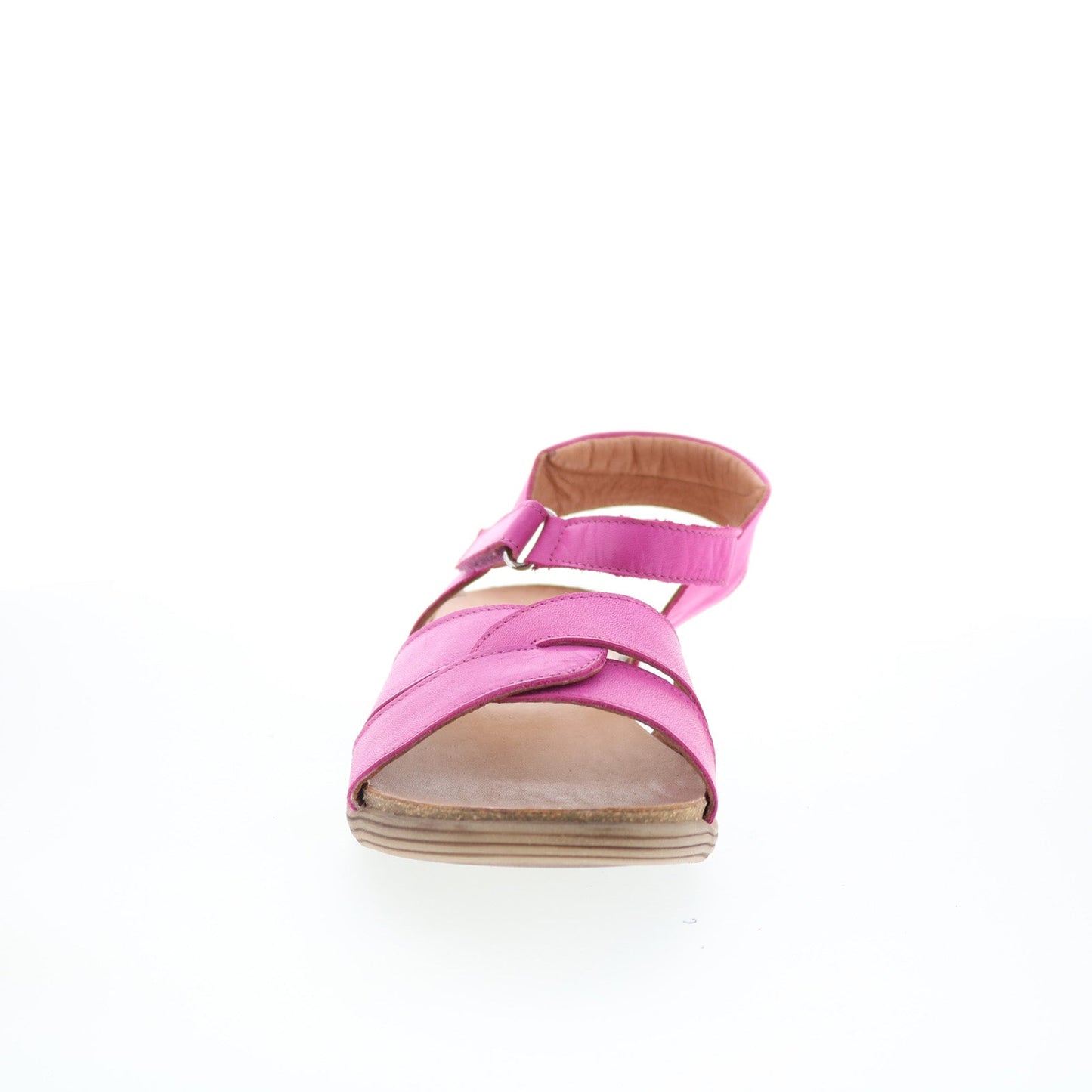 Miz Mooz Milli Womens Pink Leather Strap Sandals Shoes