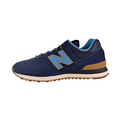 New Balance 574 Men's Shoes Pigment Blue