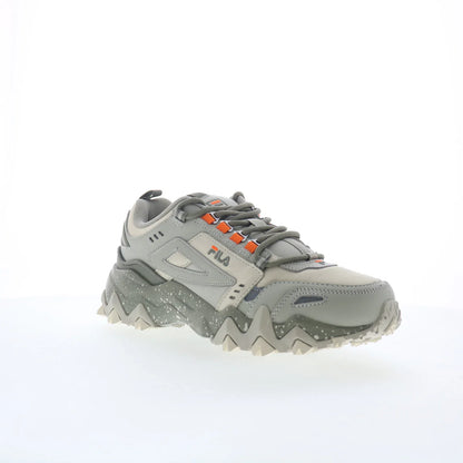 Fila Oakmont TR 5JM01566-101 Womens Gray Leather Athletic Hiking Shoes