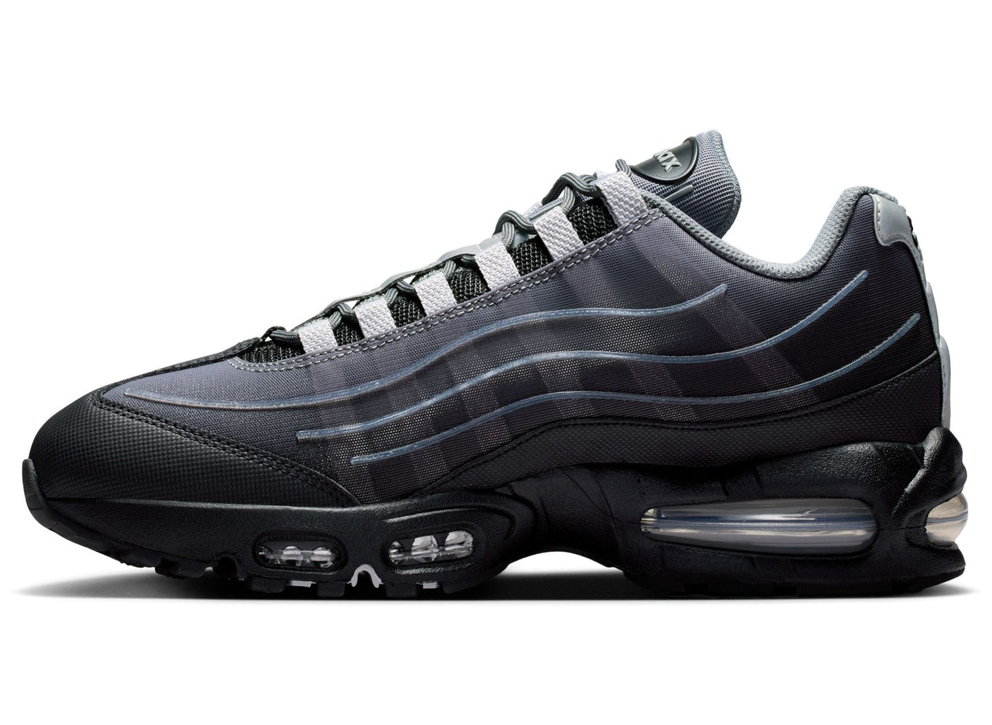 Nike Air Max 95 Big Bubble Tech in Black / Wolf Grey
