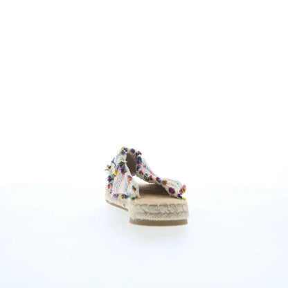 Minnetonka Pepper 518958 Womens Beige Synthetic Slip On Slides Sandals Shoes