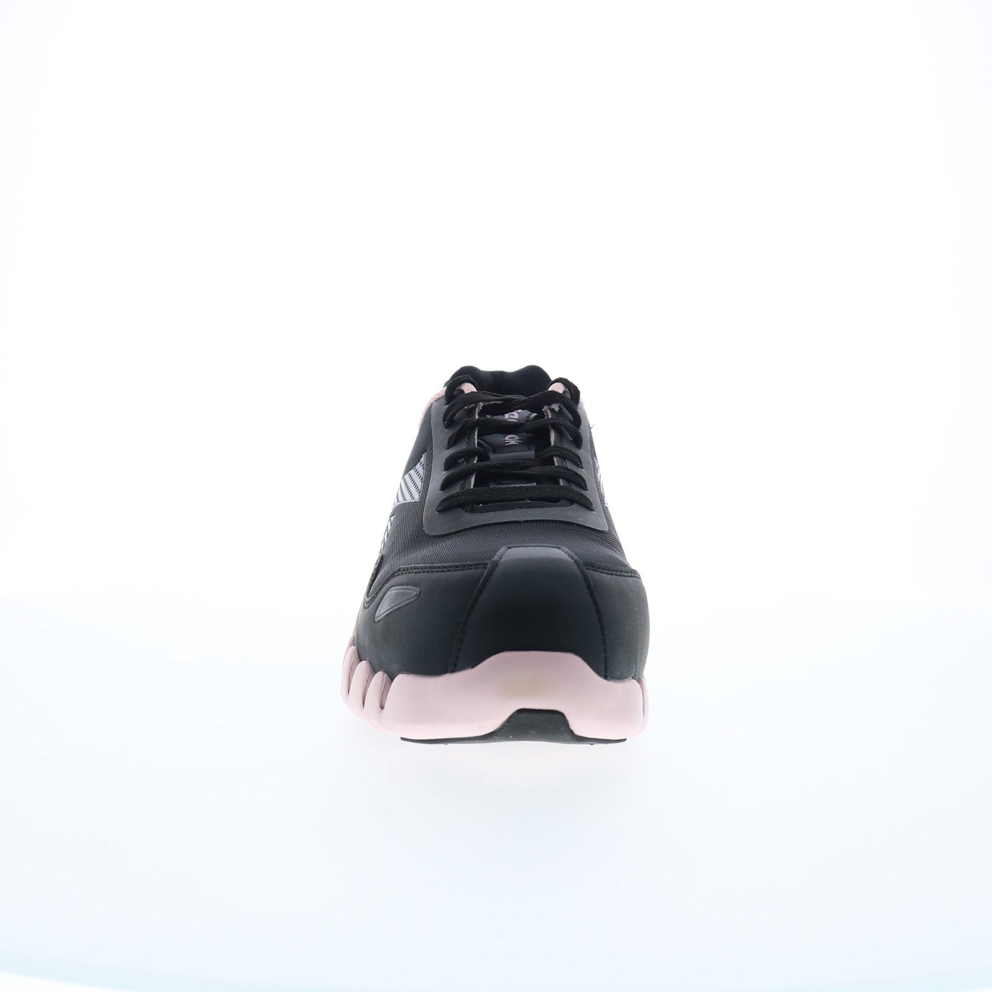 Reebok Work Zig Pulse RB321 Womens Black Wide Mesh Athletic Work Shoes