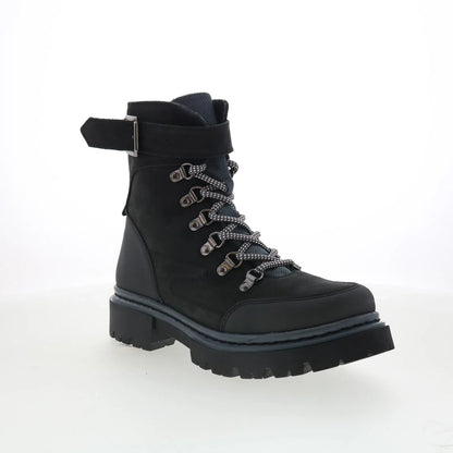 Pajar Remie PDPAB00596.01 Womens Black Nubuck Zipper Casual Dress Boots