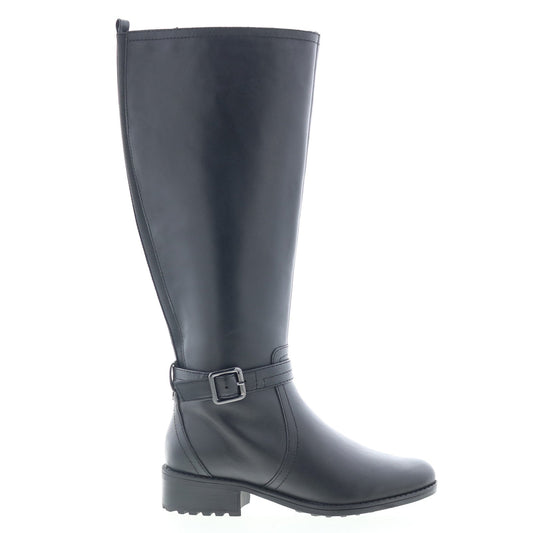 Easy Spirit Reverie-Wc SEREVERIE-WC Womens Black Leather Casual Dress Boots