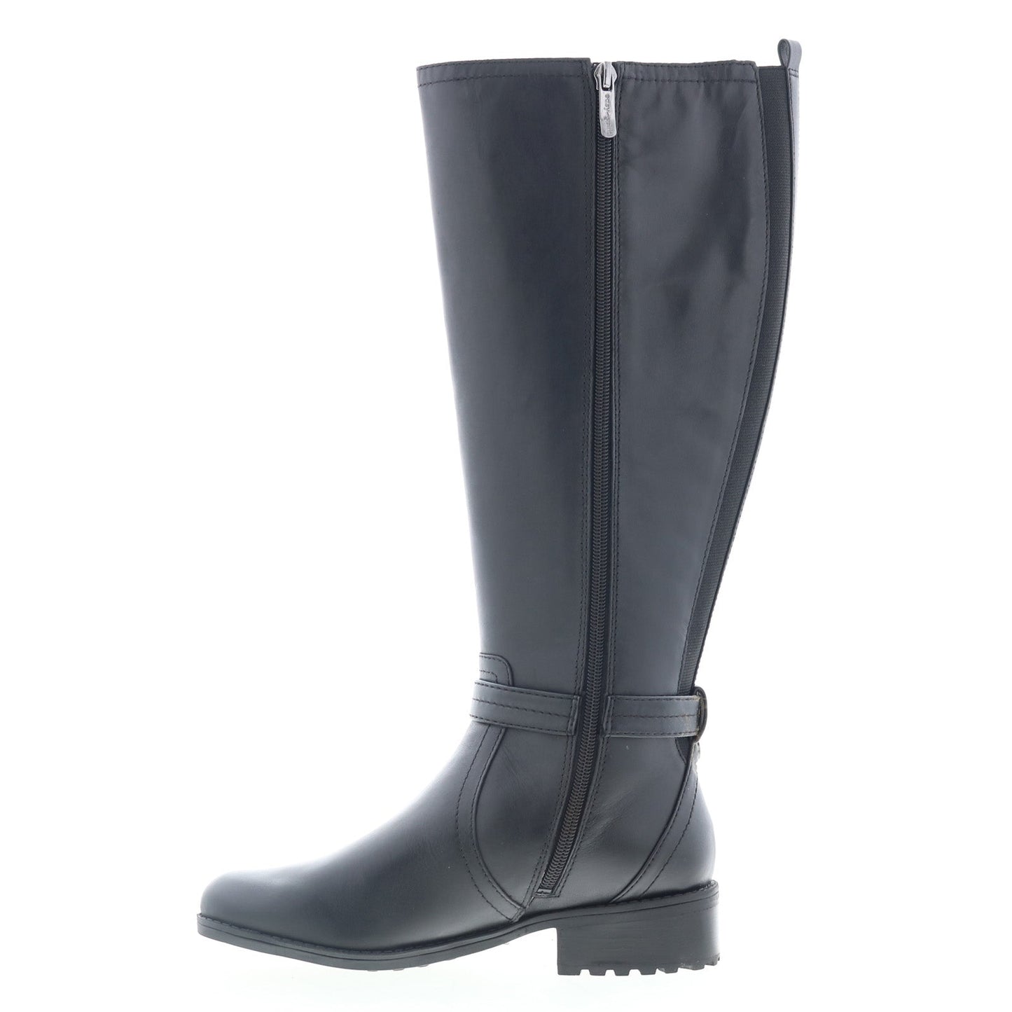 Easy Spirit Reverie-Wc SEREVERIE-WC Womens Black Leather Casual Dress Boots
