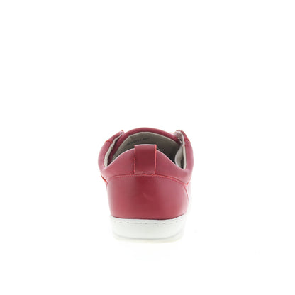 SoftWalk Athens S2051-601 Womens Red Leather Lifestyle Sneakers Shoes