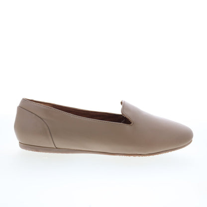 SoftWalk Shelby S2258-117 Womens Gray Leather Slip On Loafer Flats Shoes