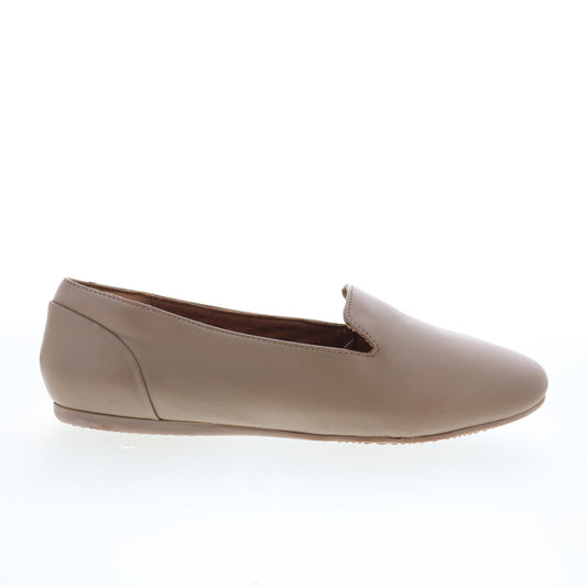 SoftWalk Shelby S2258-117 Womens Gray Leather Slip On Loafer Flats Shoes