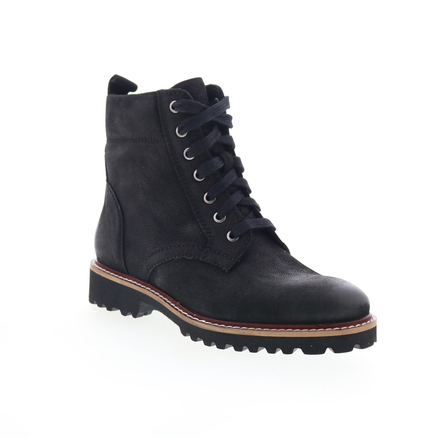SoftWalk Icara S2310-001 Womens Black Leather Zipper Casual Dress Boots