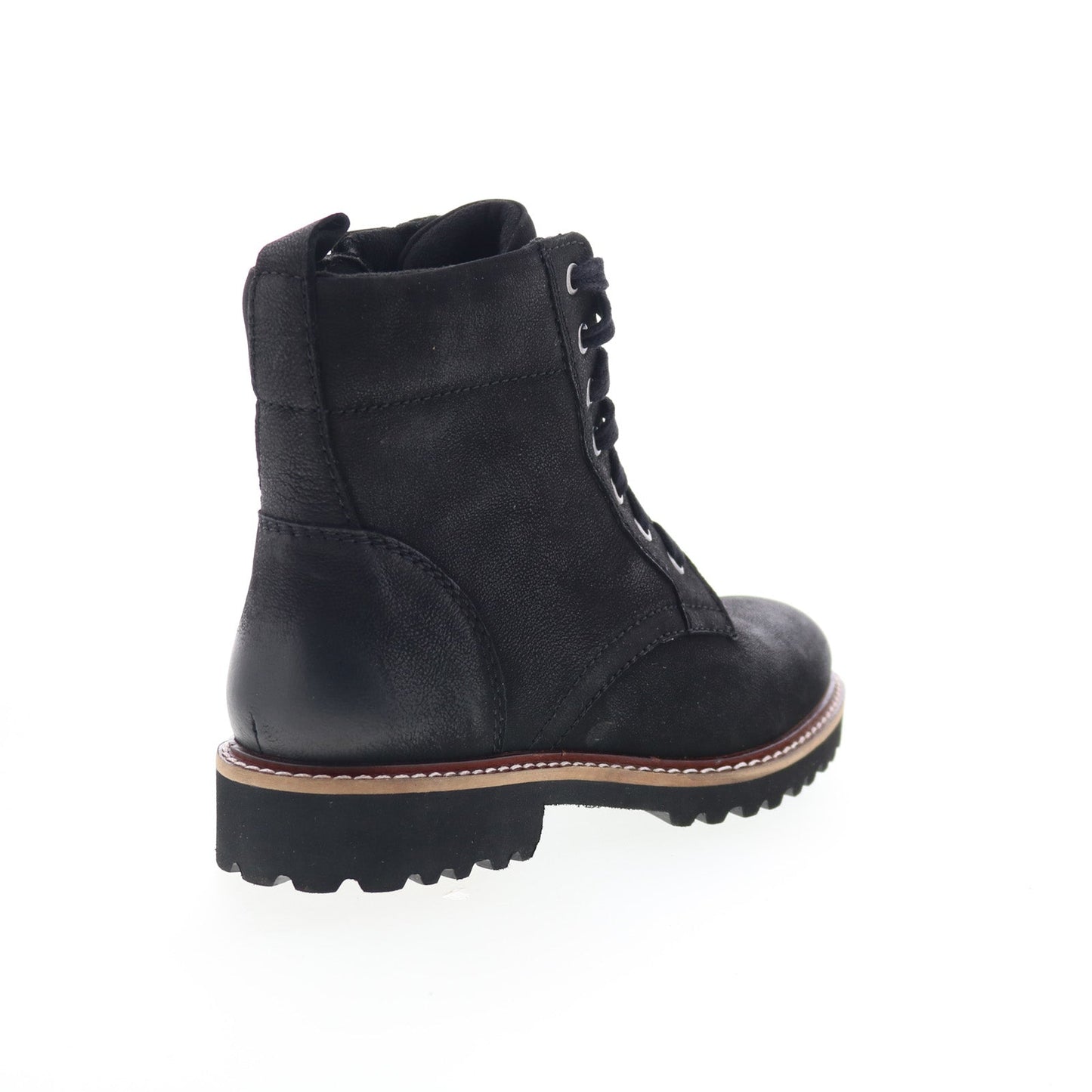 SoftWalk Icara S2310-001 Womens Black Leather Zipper Casual Dress Boots