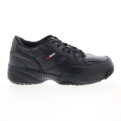 SkidBuster Oxford Slip Resistant S5055 Womens Black Wide Work & Safety Shoes