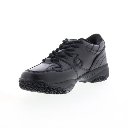 SkidBuster Oxford Slip Resistant S5055 Womens Black Wide Work & Safety Shoes