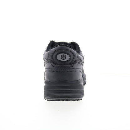 SkidBuster Oxford Slip Resistant S5055 Womens Black Wide Work & Safety Shoes
