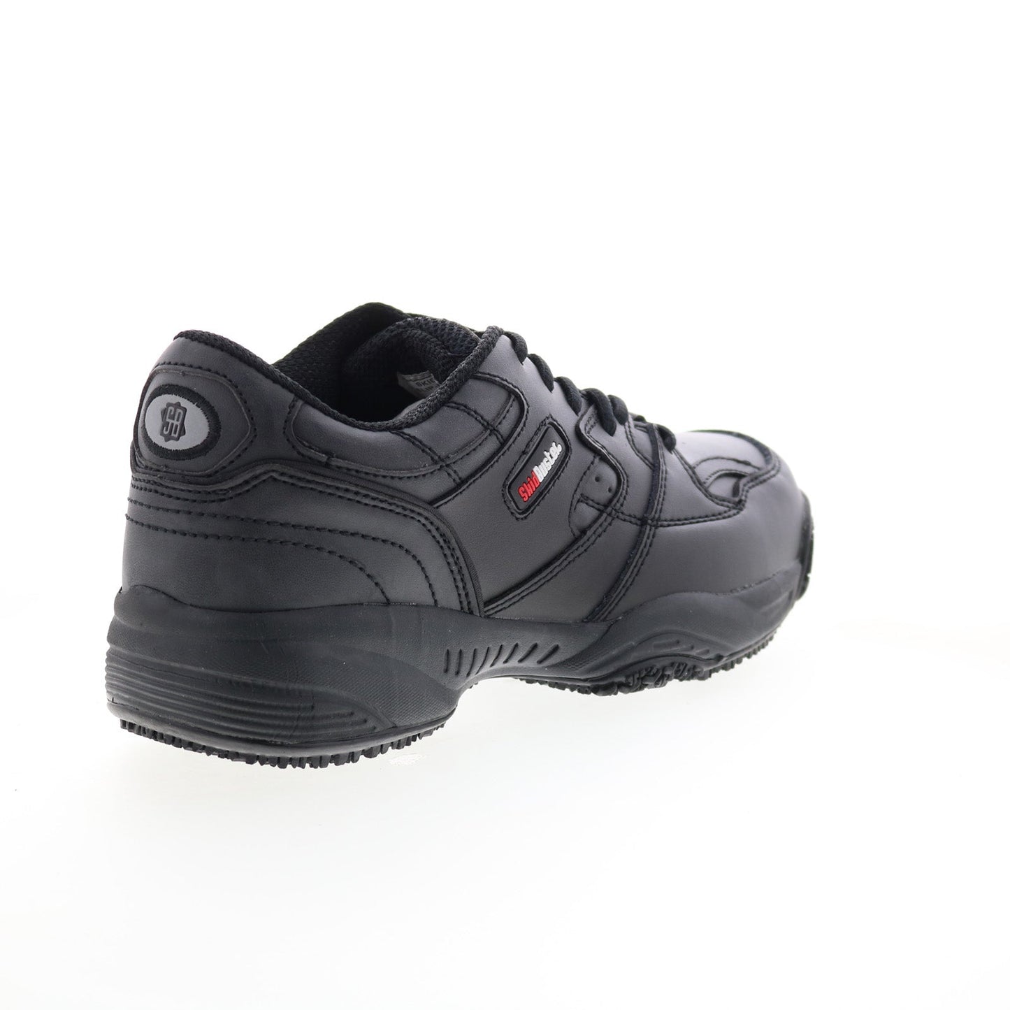 SkidBuster Oxford Slip Resistant S5055 Womens Black Wide Work & Safety Shoes